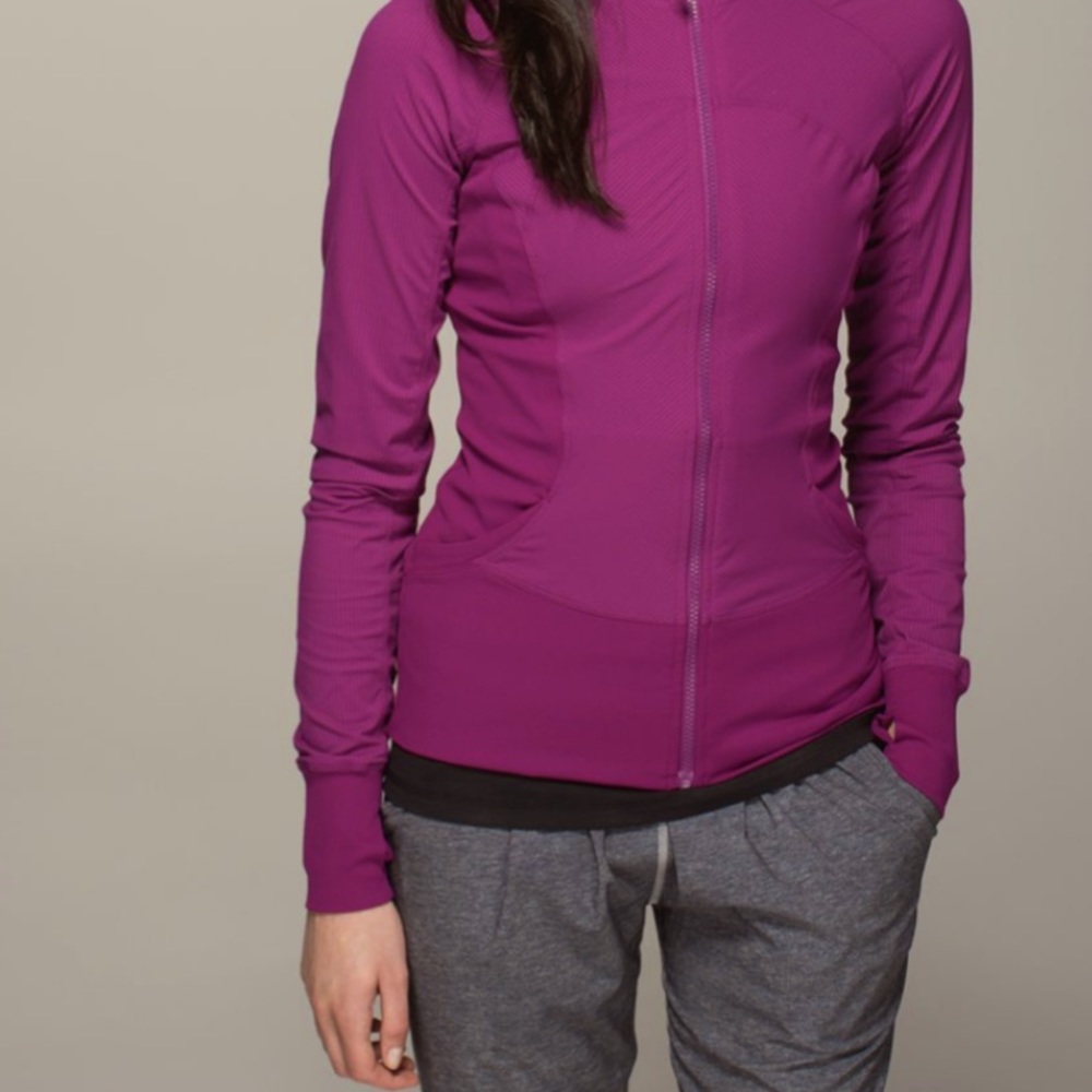 Lululemon In Flux hooded zip up jacket